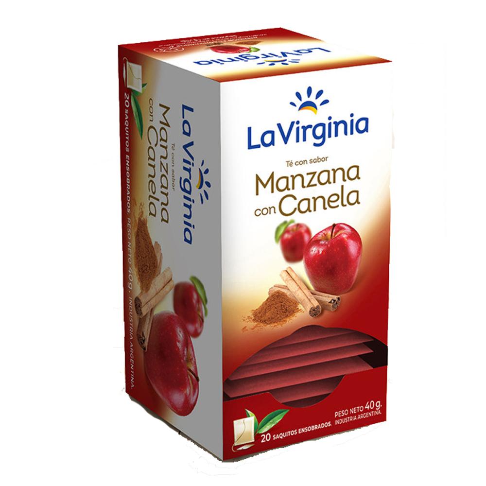 TE LA VIRGINIA x20saq MANZANA CON CANELA