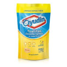 TOALLITAS ECONOMICAS AYUDIN D/P x35U LIMON
