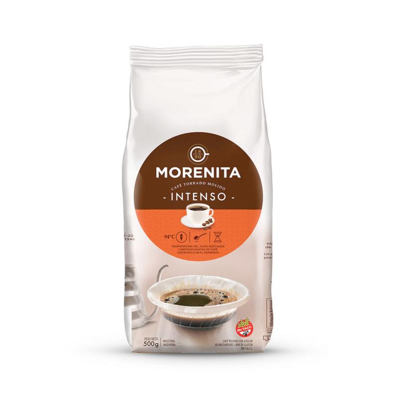 CAFE LA MORENITA MOLIDO x1kg INTENSO