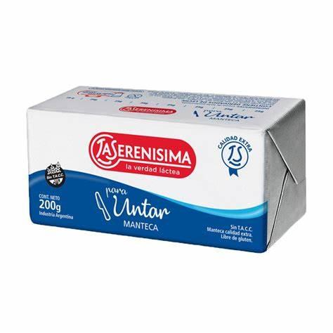 MANTECA LA SERENISIMA x200gr CLASICA