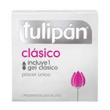 PRESERVATIVOS TULIPAN CLASICOS x3U
