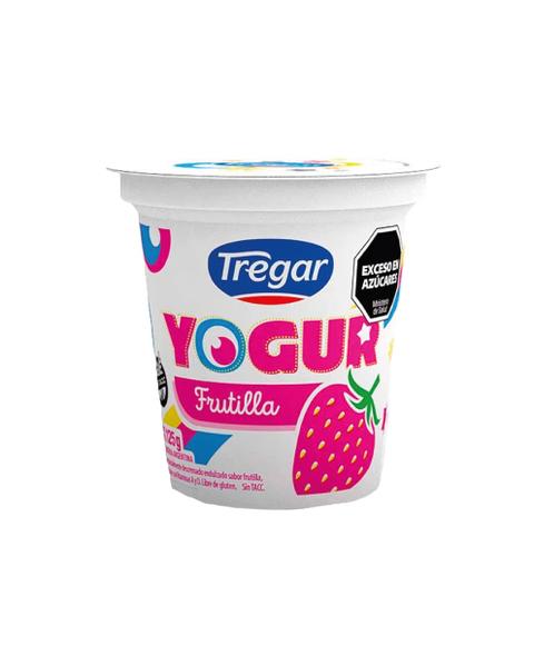 YOGUR TREGAR ENTERO x125gr FRUTILLA