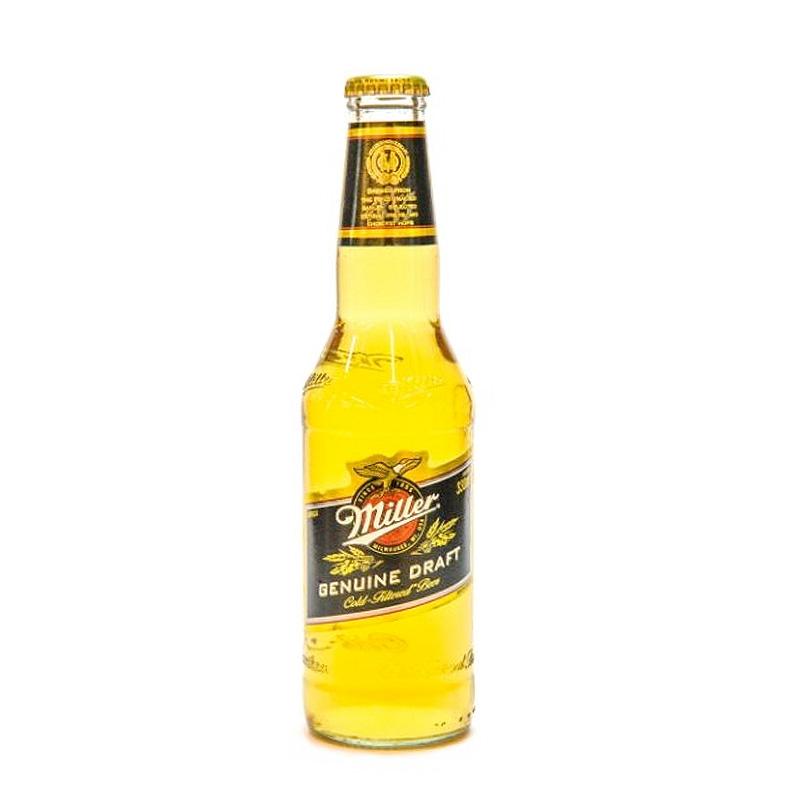 CERVEZA MILLER BOT x330cc (DESCARTABLE)