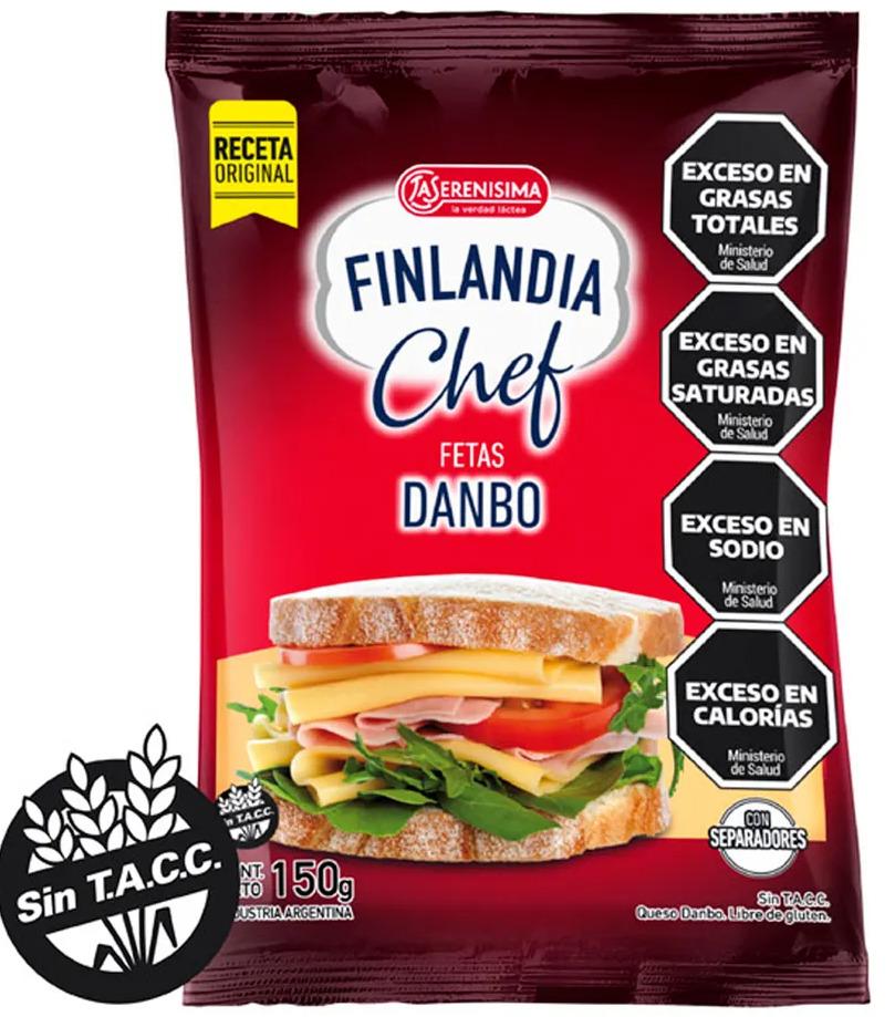 QUESO EN FETAS FINLANDIA x150g DANBO