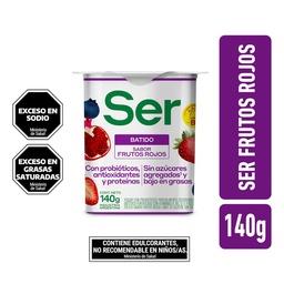 YOGUR SER BATIDO x140gr FRUTOS ROJOS