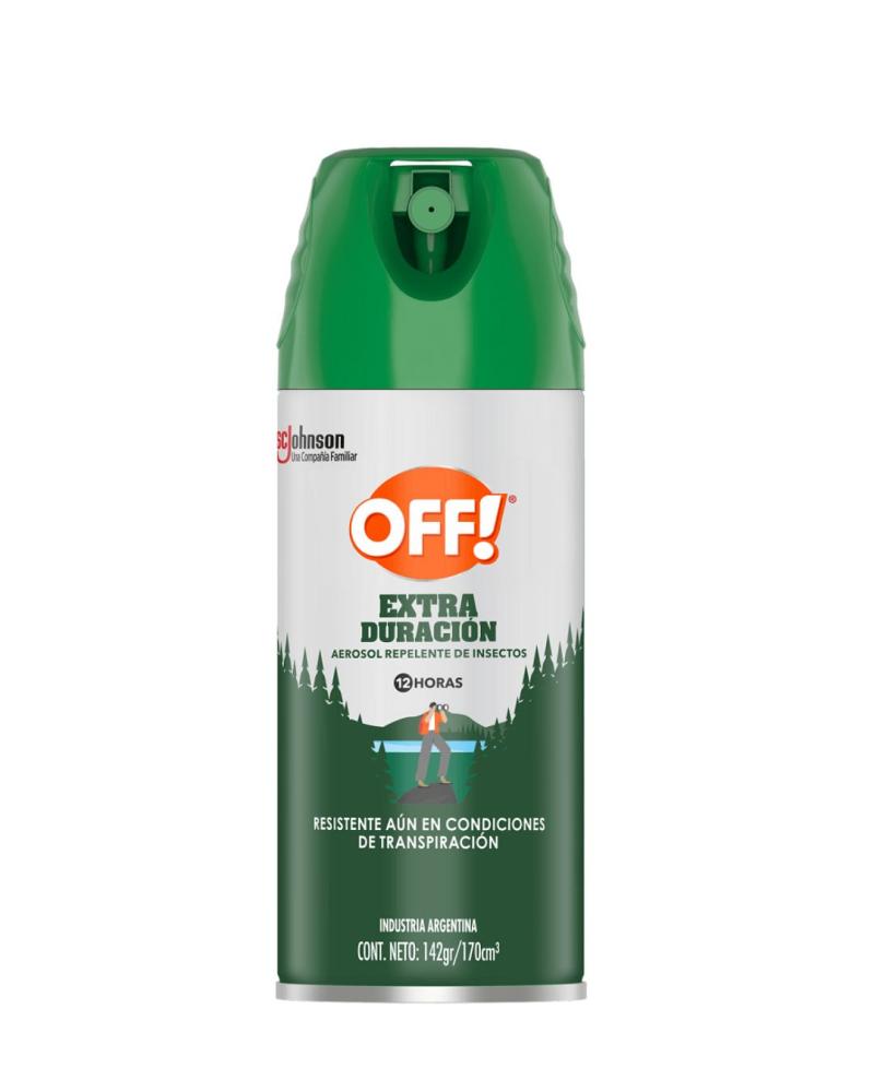 REPELENTE OFF AEROSOL x170ml EXTRA DURACION