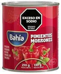 PIMIENTOS MORRONES BAHIA x210gr