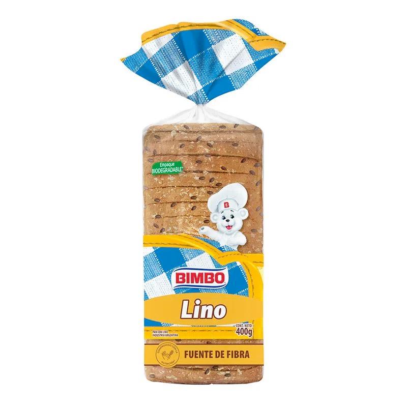PAN BIMBO CON LINO x400gr