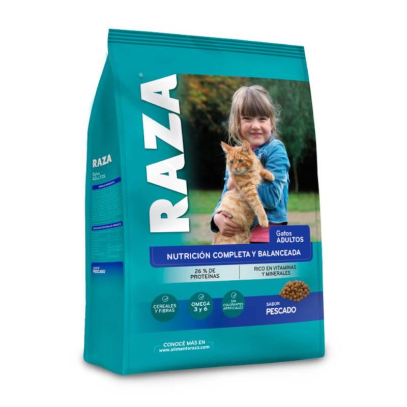 RAZA P/GATOS x500G CARNE Y LECHE