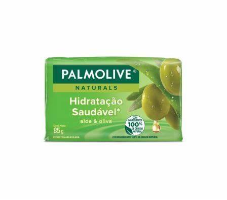 JABON DE TOCADOR PALMOLIVE x150gr ALOE Y OLIVA
