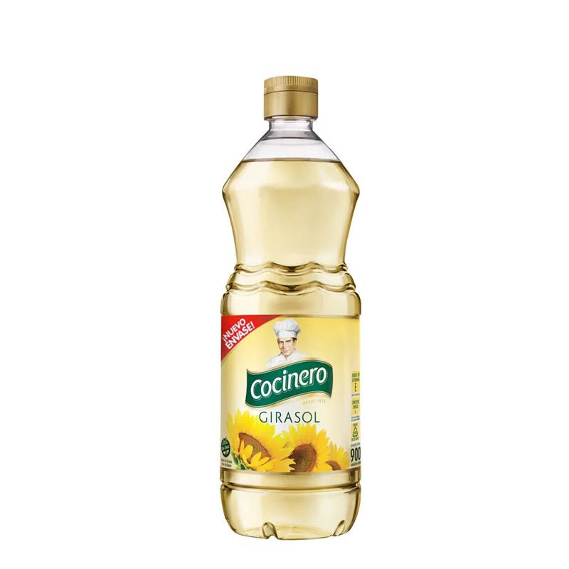 ACEITE DE GIRASOL COCINERO x900ml