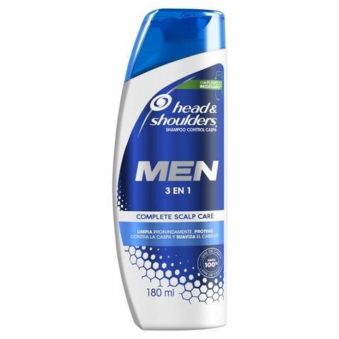 SHAMPOO H&S x180ml MEN 3 EN 1