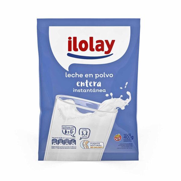 LECHE EN POLVO ILOLAY x400gr BOLSA ENTERA