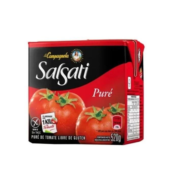 PURE DE TOMATE SALSATI x520gr
