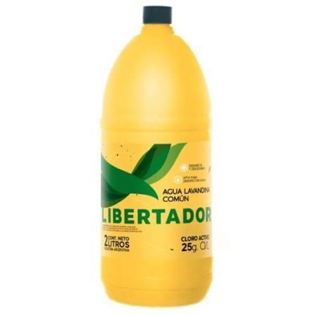 LAVANDINA LIBERTADOR x2L ECONOMICA (25gr cl/l)