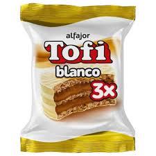 ALFAJOR TRIP TOFI x2U BLANCO