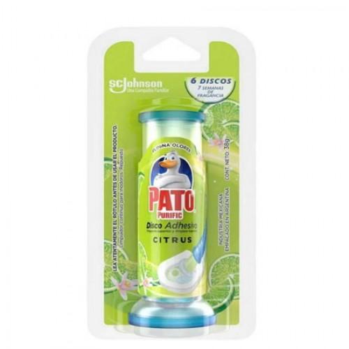 DISCO ADHESIVO PATO PURIFIC CITRUS REPUESTO