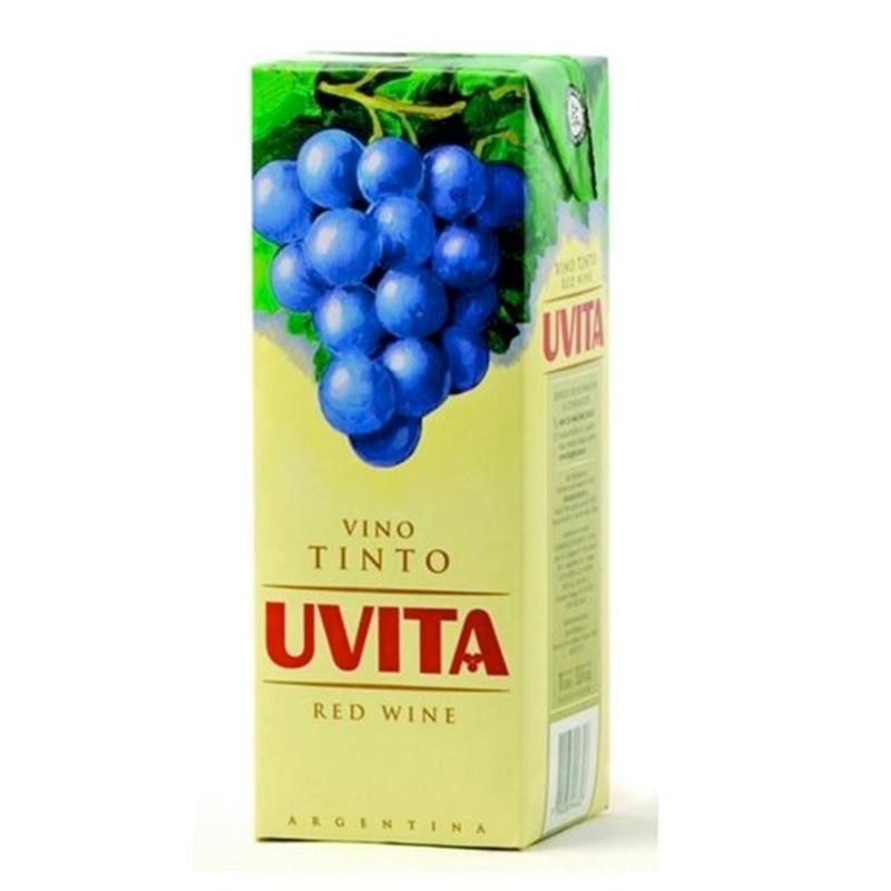 VINO UVITA x1L TETRA TINTO