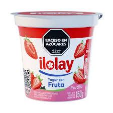 YOGUR ILOLAY C/COLCHON x1U x150gr ENTERO FRUTILLA