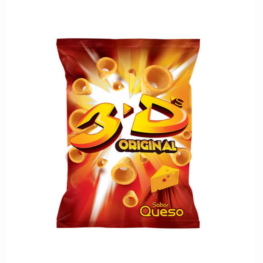 3D MEGA QUESO x92gr ORIGINAL