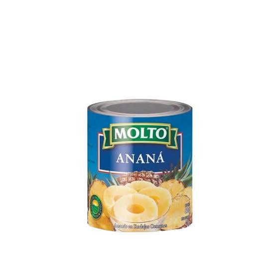 ANANA EN RODAJAS MOLTO x850g