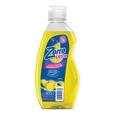 DETERGENTE ULTRA ZORRO x300ml LIMON ORIGINAL