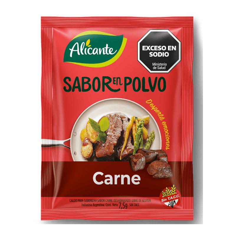SABOR EN POLVO ALICANTE x4U CARNE