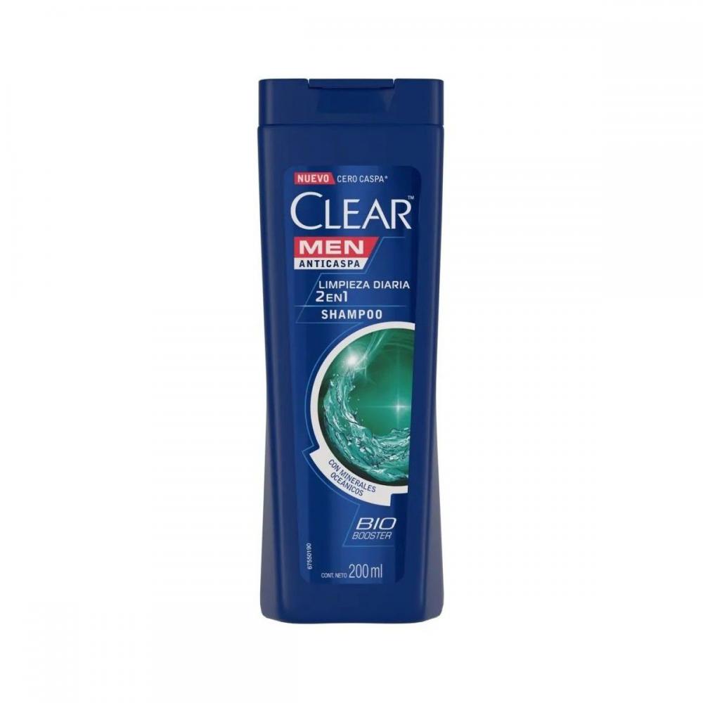 SHAMPOO CLEAR x200ml MEN LIMPIEZA DIARIA 2EN1