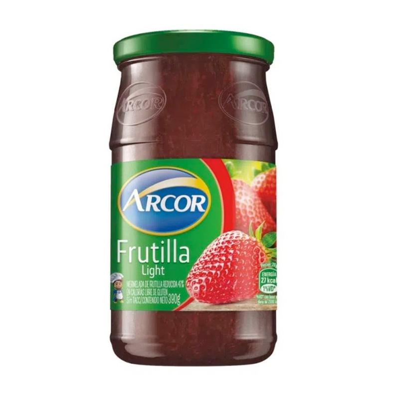 MERMELADA ARCOR LIGHT x390gr FRUTILLA