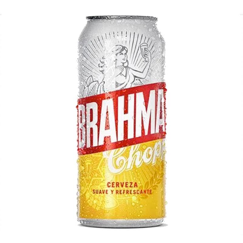 LATA CERVEZA BRAHMA x473ml