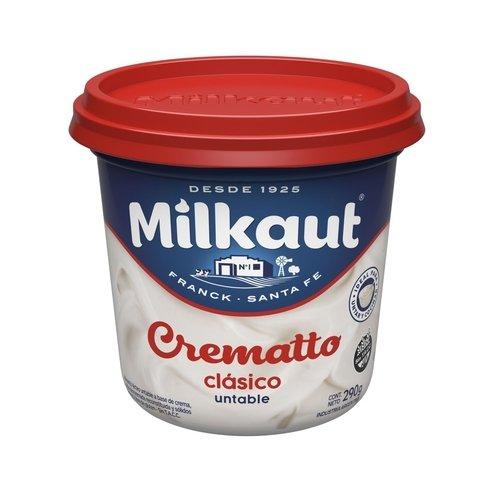 QUESO MILKAUT CREMATTO x285gr CLASICO