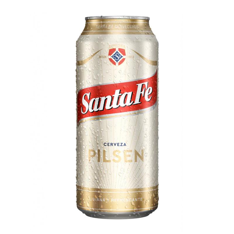 LATA CERVEZA SANTA FE x473cc PILSEN