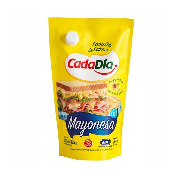 MAYONESA CADA DIA x475gr