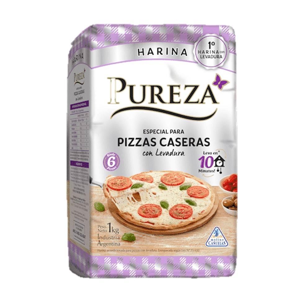 HARINA PUREZA x1kg LEVADURA P/PIZZAS