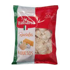 RAVIOLES LA ITALIANA x1kg CUATRO QUESOS
