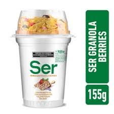 YOGUR SER BATIDO C/CEREAL x155g BERRIES/GRANOLA