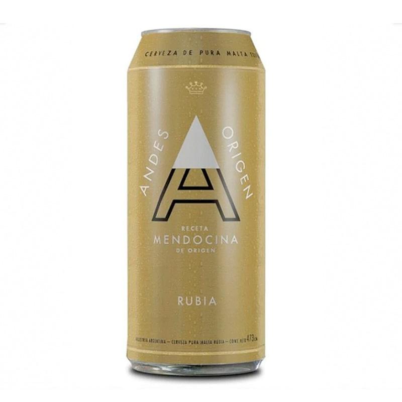 LATA CERVEZA ANDES x473cc RUBIA