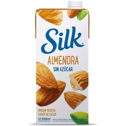 LECHE DE ALMENDRAS SILK x1l