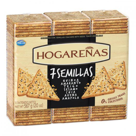 GALLETITAS HOGARE?AS TRIPACK x567gr 7 SEMILLAS