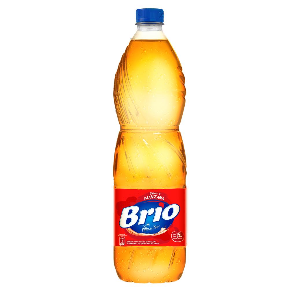 AGUA SABORIZADA BRIO x1,5L MANZANA