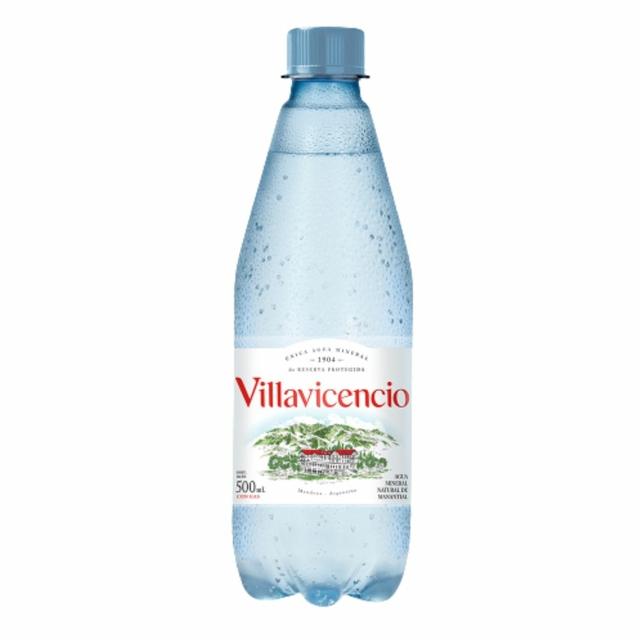 AGUA MINERAL VILLAVICENCIO x500ml CON MAS GAS