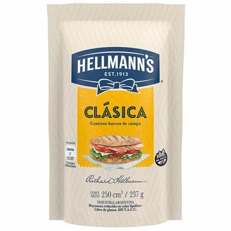 MAYONESA HELLMANNS CLASICA x237gr D/P
