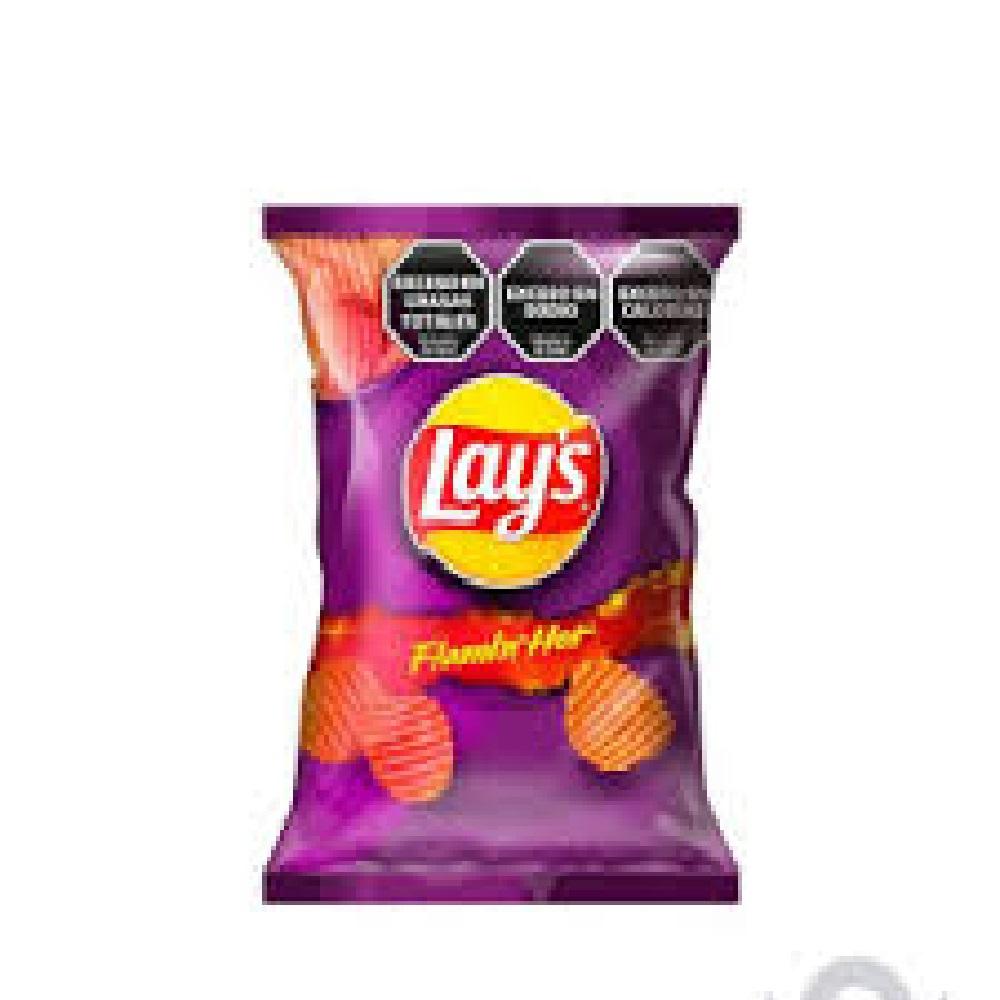 PAPAS FRITAS LAYS ONDAS FLAMIHOT x30gr