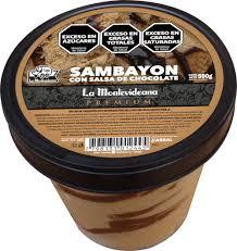 HELADO LA MONTEVIDEANA x500gr PREMIUM SAMBAYON C/S