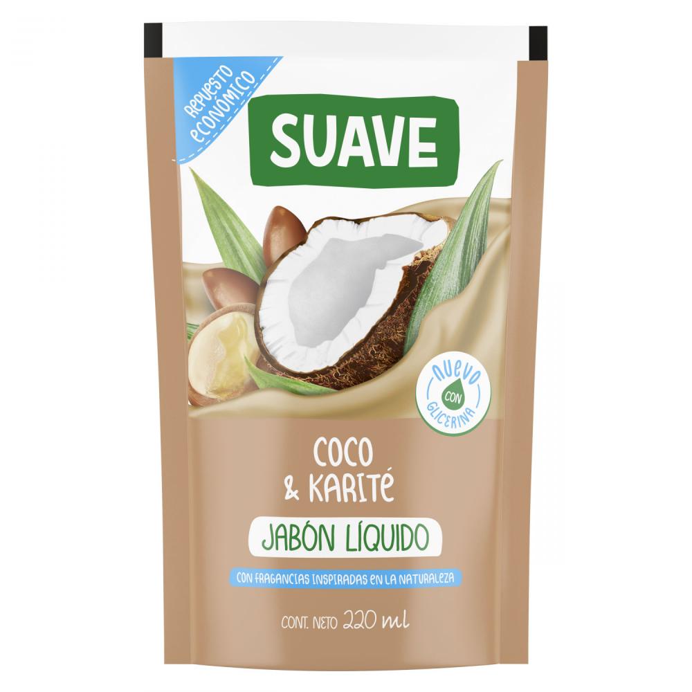 JABON LIQ. SUAVE x200ml KARITE