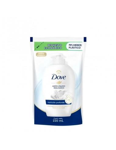 JABON LIQ. DOVE x220ml D/P NUTRICION PROFUNDA