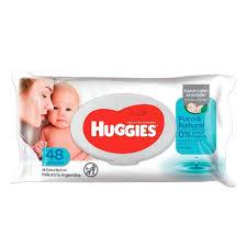 TOALLITAS HUMEDAS HUGGIES x48u PURO Y NATURAL