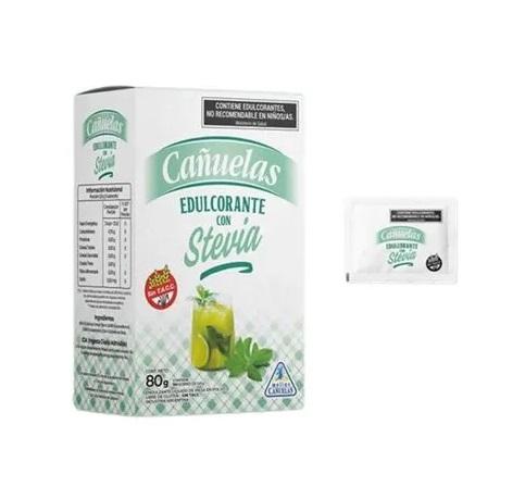 EDULCORANTE CA?UELAS STEVIA EN SOBRE x80g