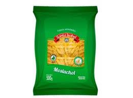FIDEOS SANTA ISABEL x500gr MOSTACHOL RAYADO