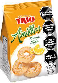 GALLETITAS TRIO x300gr ANILLOS LIMON
